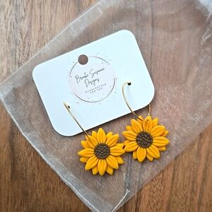 Sunflower Earrings